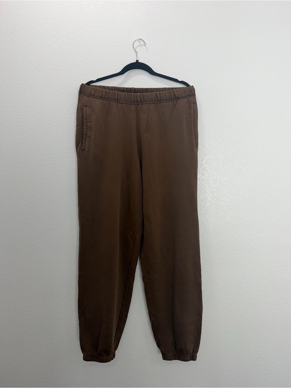 SKIMS Men Brown Oversized Jogger Sweatpants Size Small